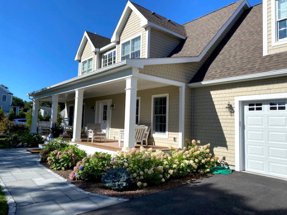 Second view of the Dennis House by Millbrook