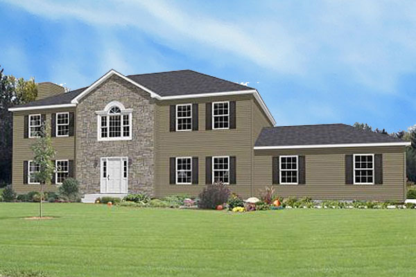 Marcello two-story modular home model by Millbrook