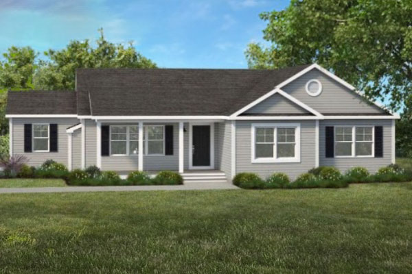 McCalls Ranch ranch modular home model by Millbrook
