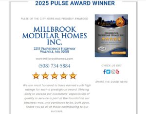 2025 STAR Award for Millbrook Modular Homes