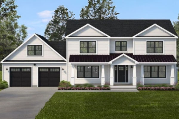 Susquehanna two-story modular home model by Millbrook